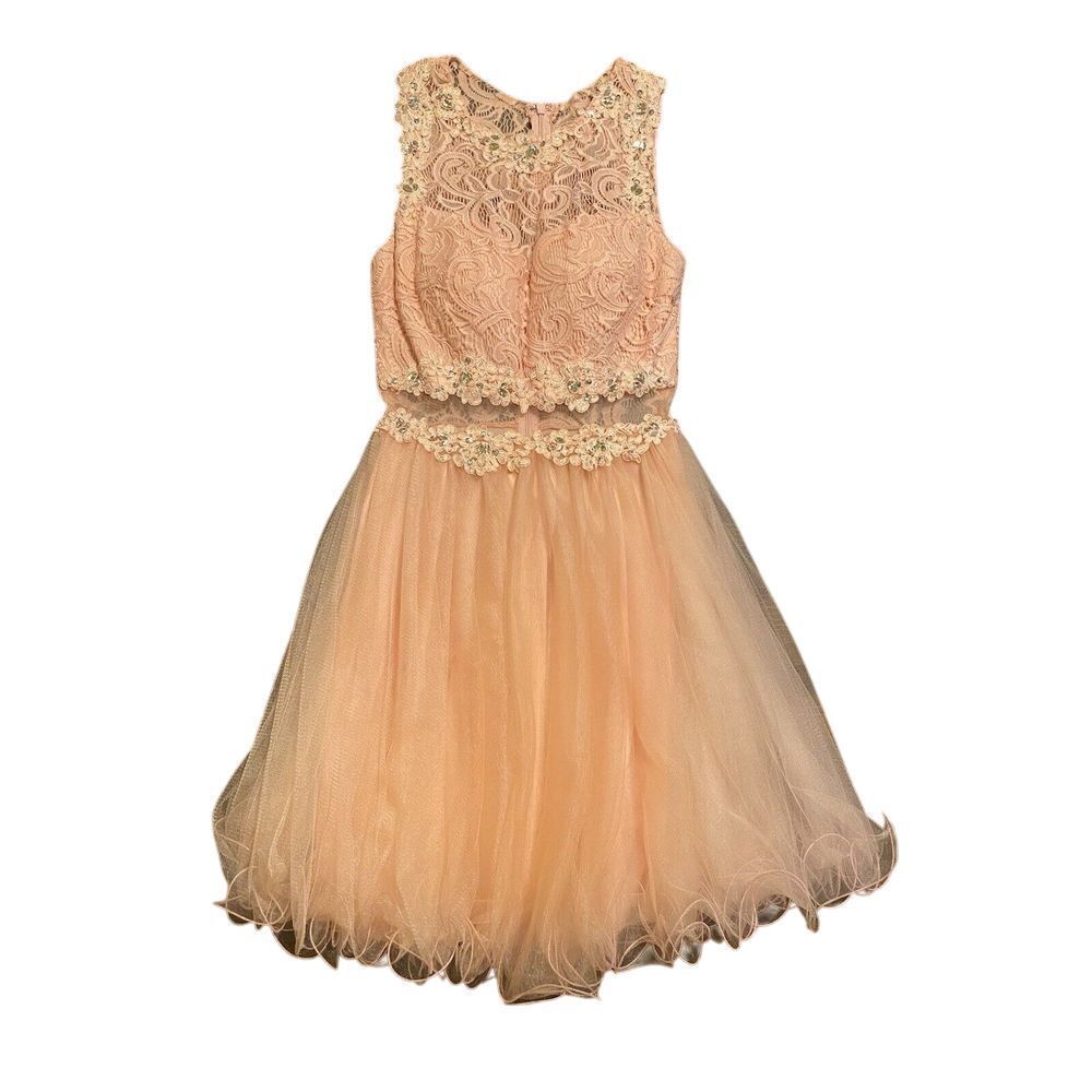 Vintage May Queen‎ Couture PINK Party Dress Size 6